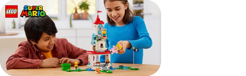 LEGO Super Mario 71407 Peach macskajelmez és befagyott torony kiegészítő szett